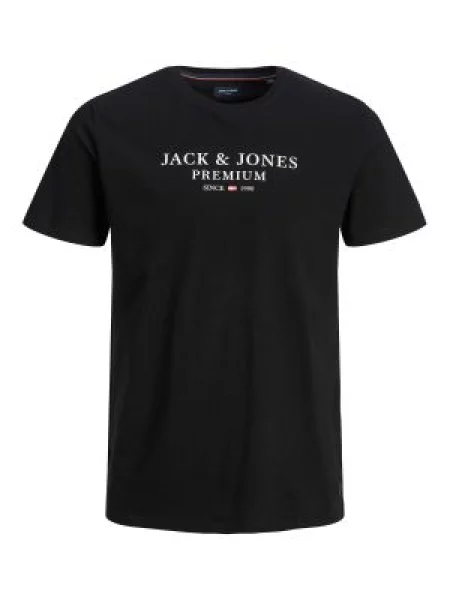 JACK & JONES Tricou ARCHIE roșu alb negru