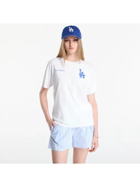 Sporty&Rich Póló Dodgers Serif fehér