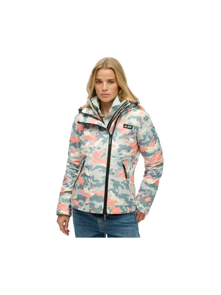 Vetrovka Superdry sivá