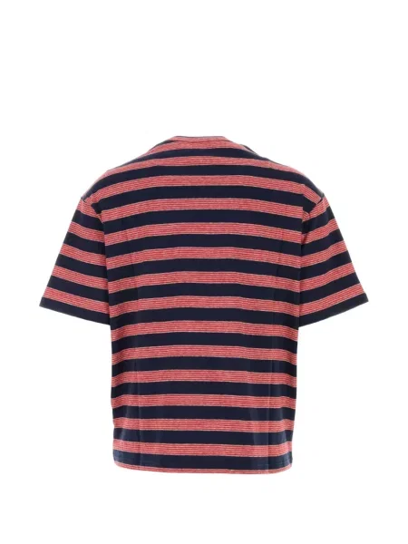 Tricou Jil Sander cu broderie albastru
