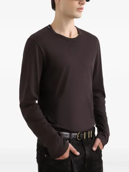 Tricou Dolce & Gabbana lung maro