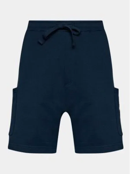 Tommy Jeans Sportiniai šortai Badge Tamsiai mėlyna