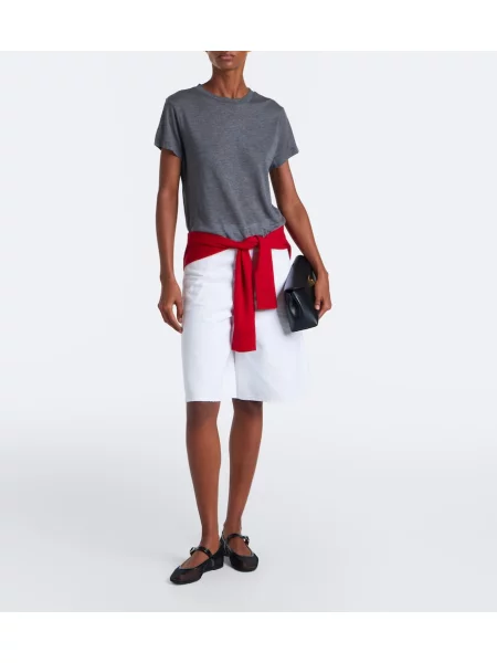 Tricou Agolde din jerseu gri