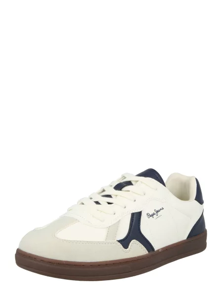 Sneakerși Pepe Jeans alb