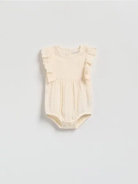 Reserved Mušelínové body s volánikom telová