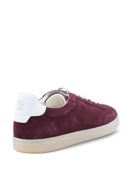 Szarvasbőr sneaker Brunello Cucinelli piros