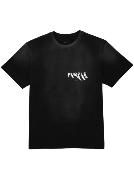 Tričko Purple Brand s potiskem černé