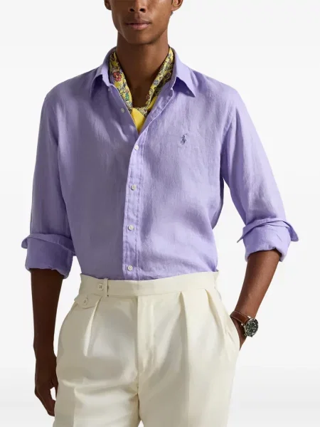 Șapcă Polo Ralph Lauren cu broderie din țesătură twill în carouri albastru