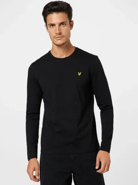 Lyle & Scott Tričko / žltá čierna