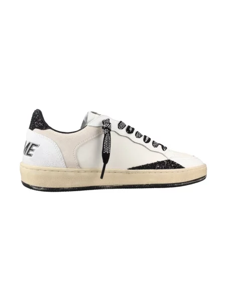 Pantofi Crime London alb