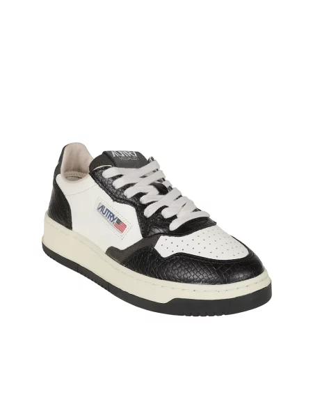 Sneakersy Autry skórzane białe