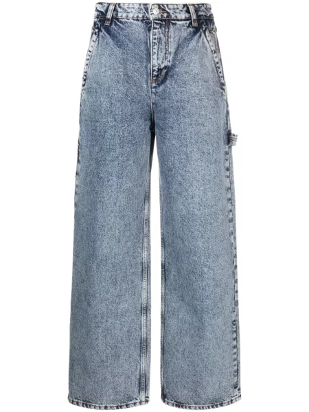 Proste jeansy Moschino Jeans niebieskie
