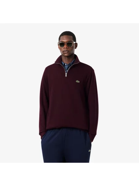 Классическая толстовка на молнии Lacoste
