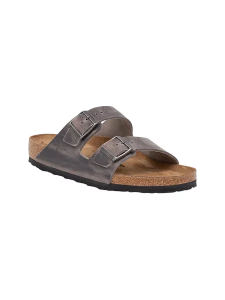 Papuci Birkenstock gri
