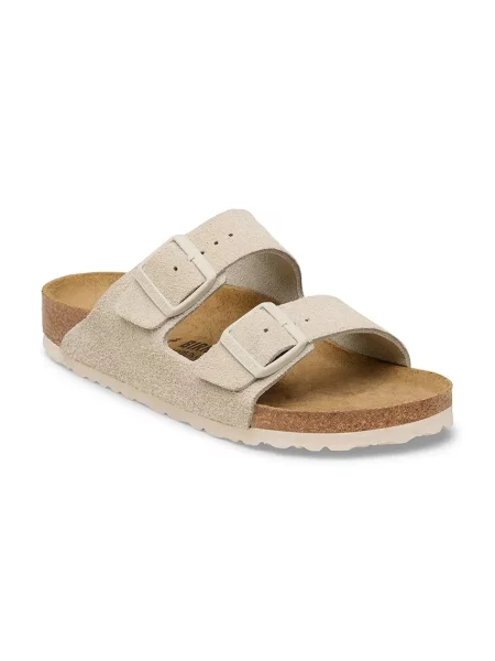 BIRKENSTOCK Šľapky Arizona slonová kosť béžová