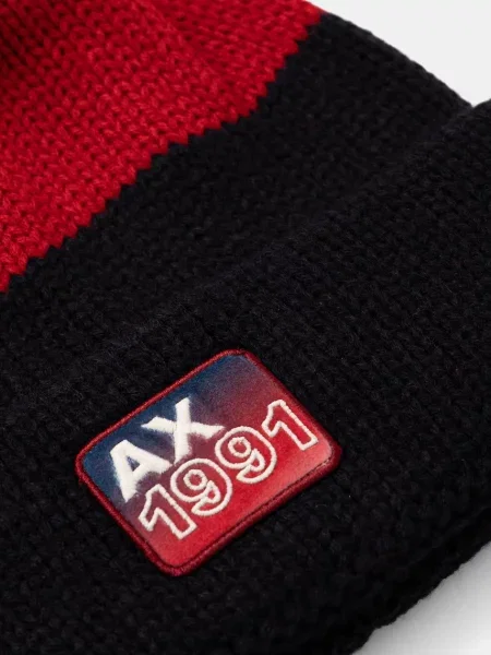 Шапка Armani Exchange червоний