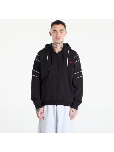 Kapucnis melegítő felső Adidas Originals fekete