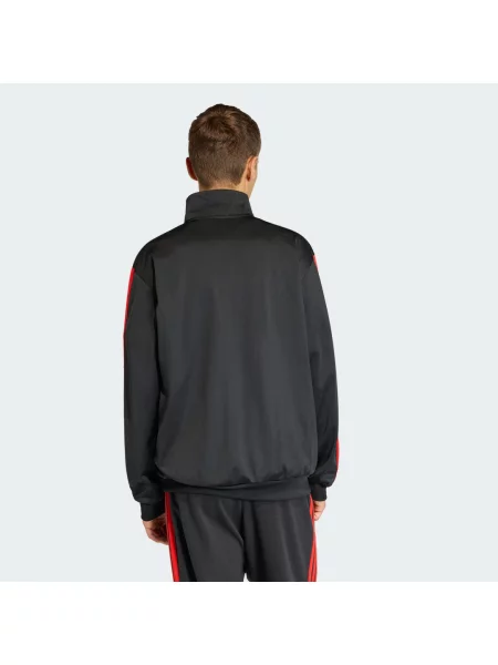 Komplet dresowy Adidas do biegania czarny