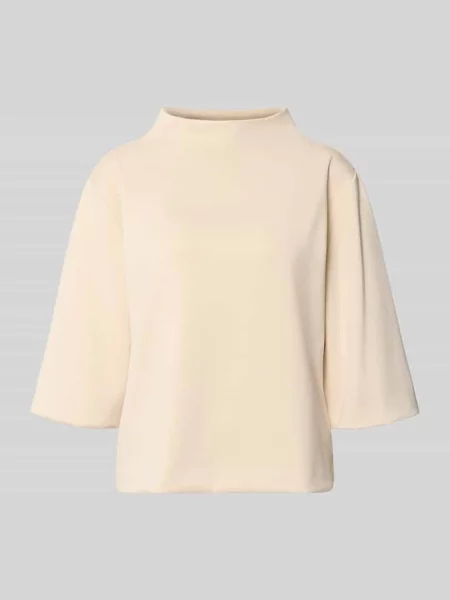Bluza o kroju oversize ze stójką model Ujuma' Someday beżowa