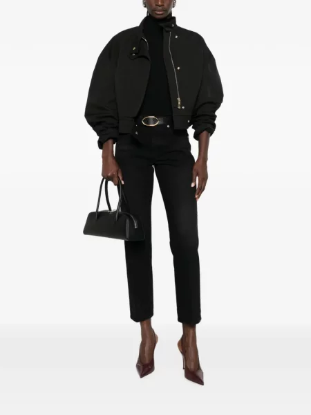 Blugi Victoria Beckham cu autograf negru