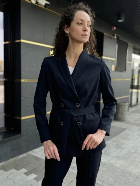 Жакет CAT ORANGE темно-синій бавовна/віскоза синій