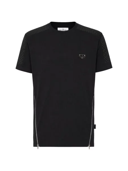 Matlasat tricou Philipp Plein negru