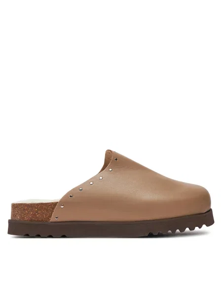 Шльопанці Scholl Fae Studs коричневий