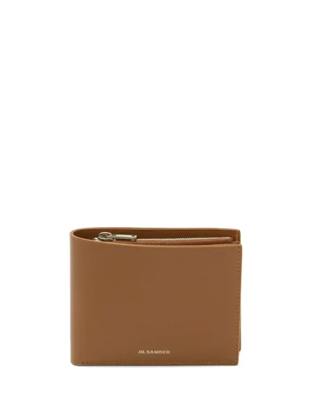 Portofel Jil Sander din piele maro