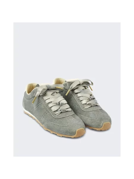 Sneakersy Nubikk skórzane szare