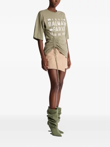 Șnur de strângere tricou Balmain verde