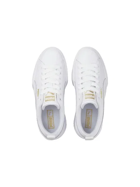 Pantofi Puma din piele alb