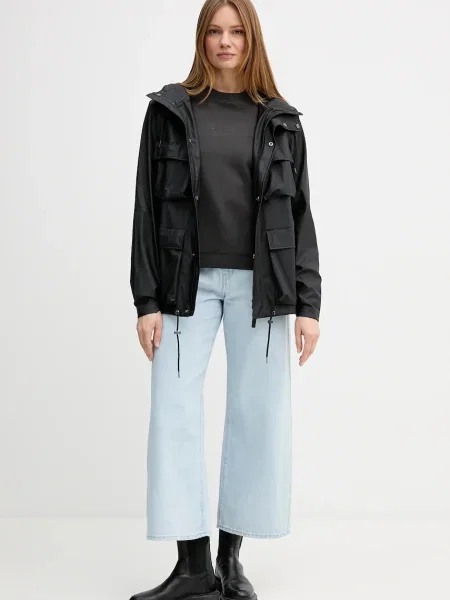 Rains esődzseki Pocket Jacket W3 fekete
