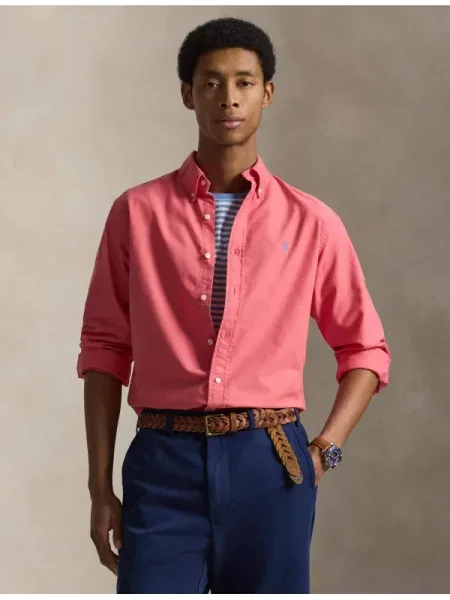 POLO RALPH LAUREN Cămașă | Custom fit oxford roz