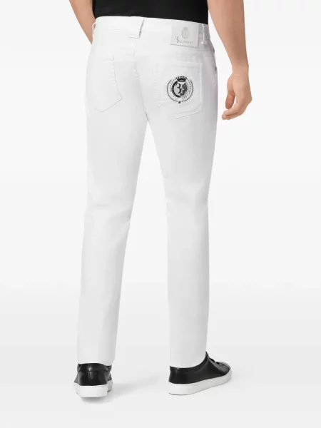 Дънки straight leg Billionaire бяло