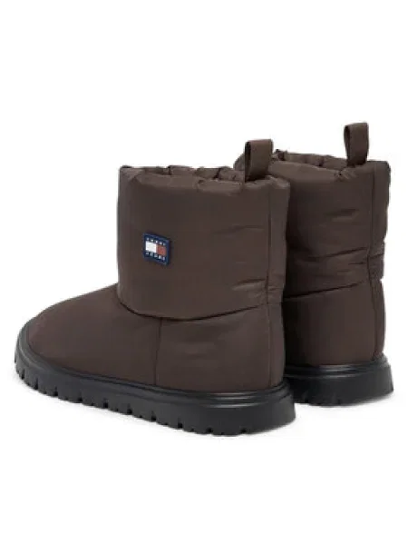 Tommy Jeans Snehule Tjw Snow Boot hnedá