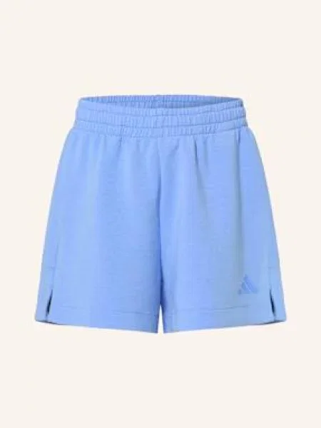 Adidas Szorty Dresowe Soft Lux Loose blau niebieskie