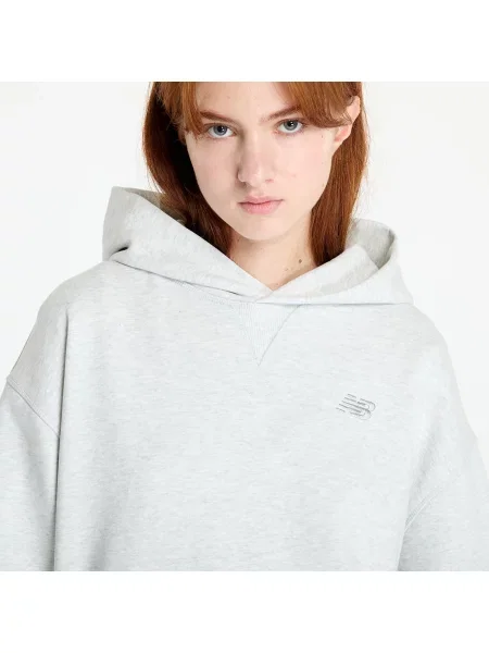Φούτερ New Balance Athletics French Terry Hoodie Ash Heather M