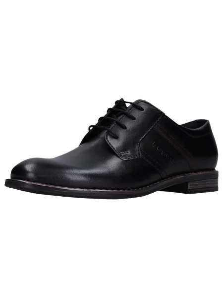 Bugatti Pantofi cu șireturi negru