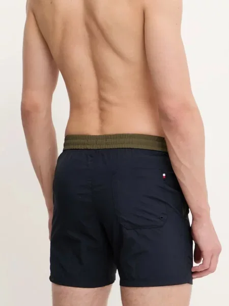 Férfi Tommy Hilfiger Medium Drawstring desert sky úszónadrág. Méret: S kék
