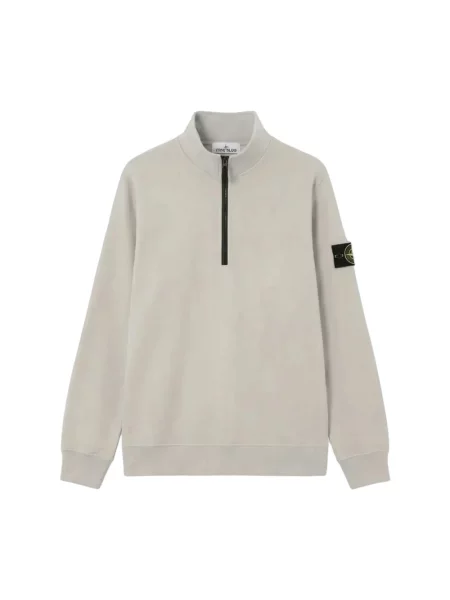 Bluza rozpinana Stone Island z kamieniami szara