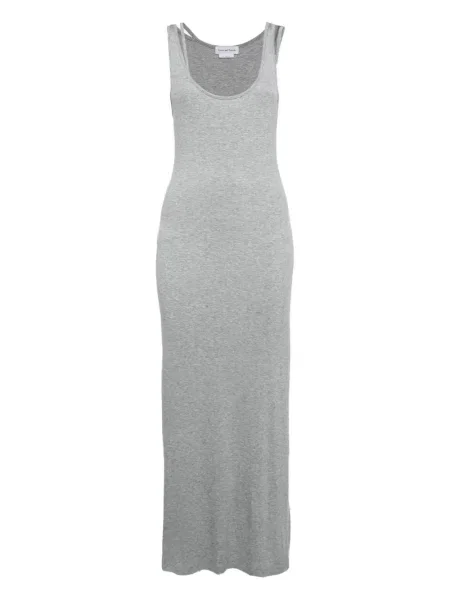 Maksi sukienka maxi Lovers + Friends garniturowa szara