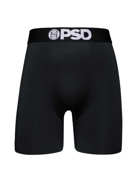 PSD Boxeri SOLIDS negru alb