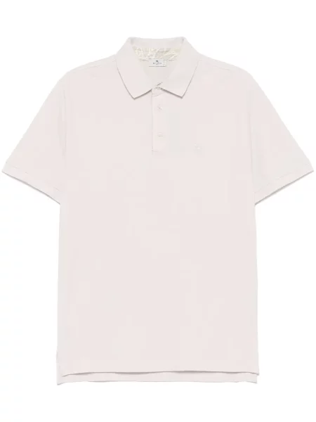 Tricou polo Etro gri