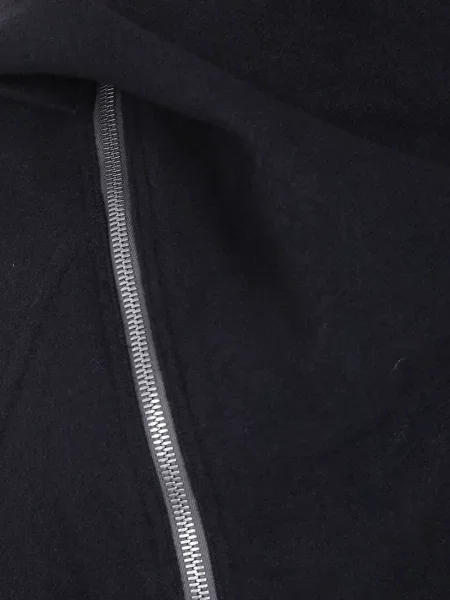 Geacă Rick Owens asimetrică negru