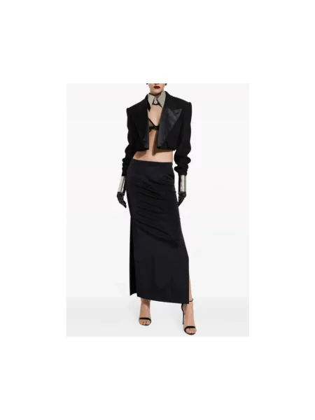 Spódnica maxi Dolce And Gabbana czarna