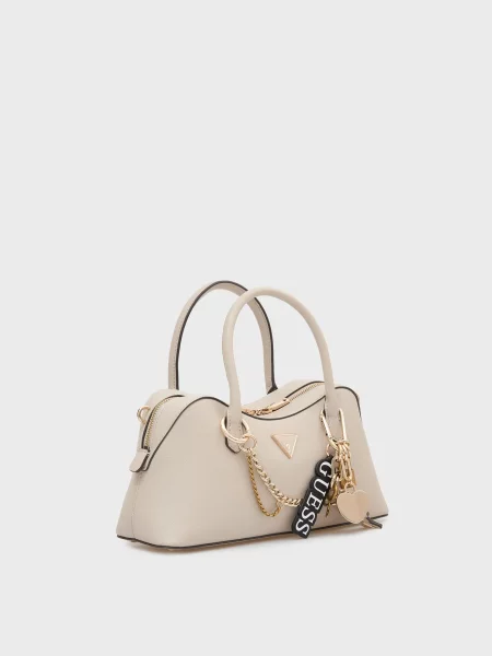 Сумка сэтчел Guess бежевая