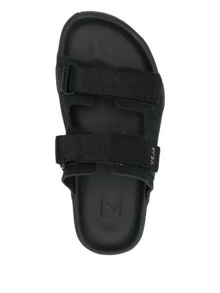 Sandale Veja din piele de căprioară negru