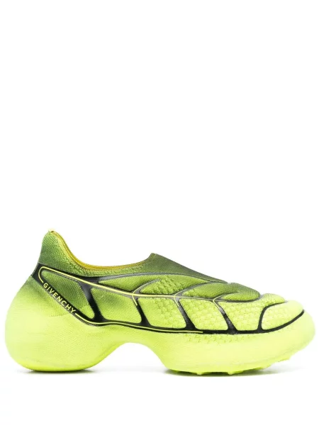 Sneakerși Givenchy cu gradient slip-on verde