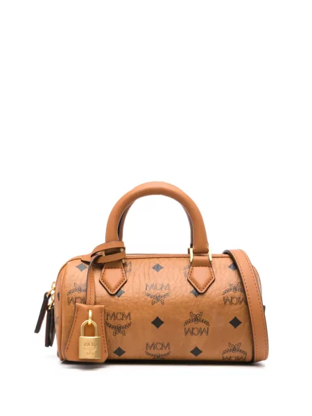 Geantă shopper Mcm maro