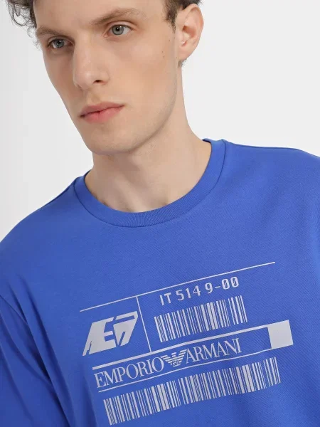 Emporio Armani Футболка синій